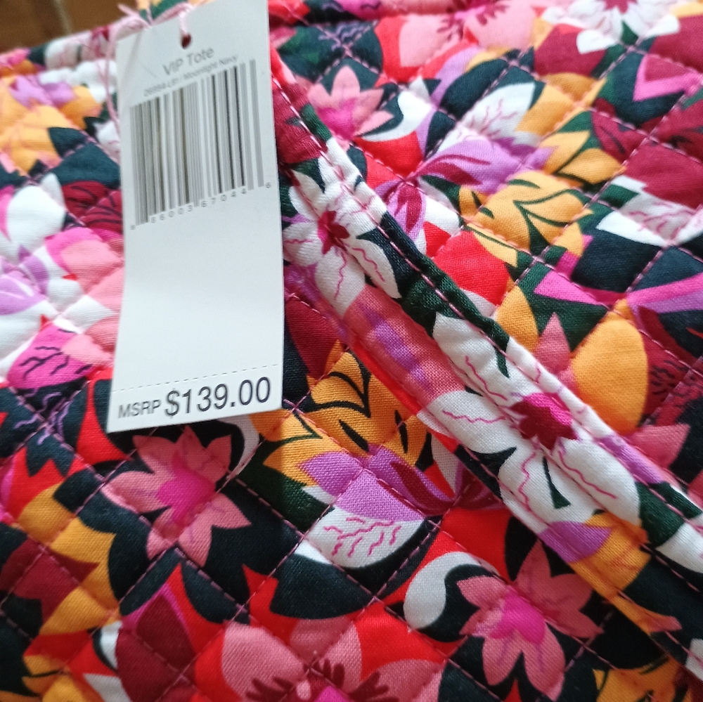 Vera Bradley Multicolor Floral Tote